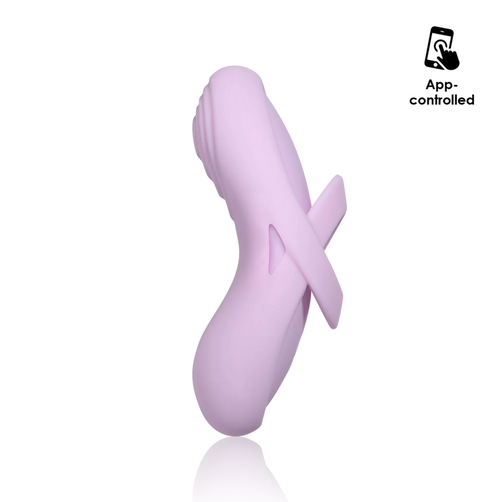 Svakom Echo 2 side view - premium silicone G-spot stimulator 