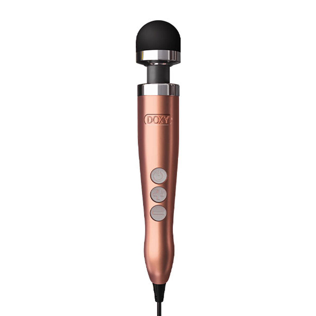 Doxy 3 body massager - powerful wand massager with rose gold finish