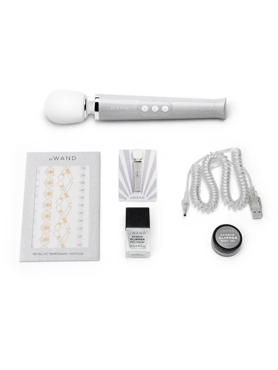 All that Glimmers set - crystal butt plug collection with jeweled bases and storage box