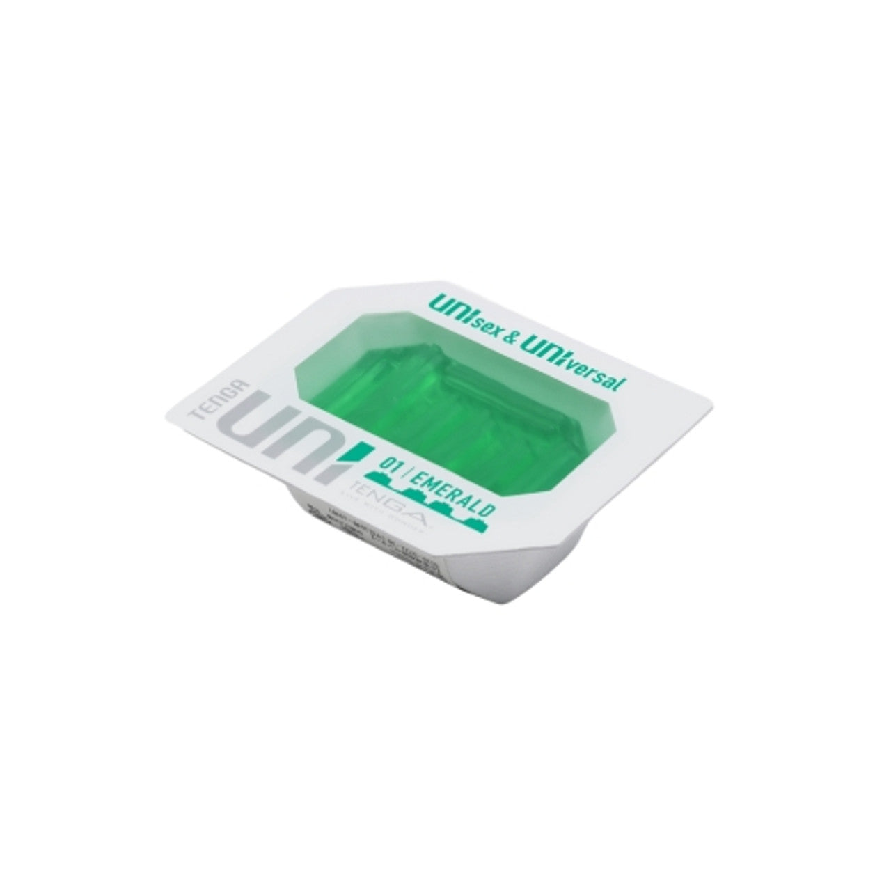 TENGA UNI in Emerald green - gender-free stimulation sleeve