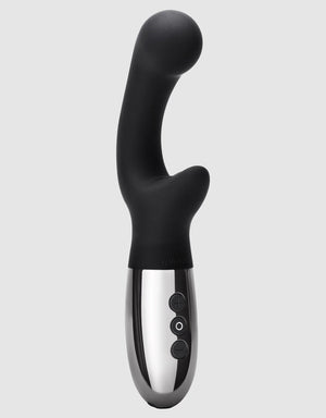 Chrome XO by Le Wand - metallic chrome vibrator with sleek modern desig