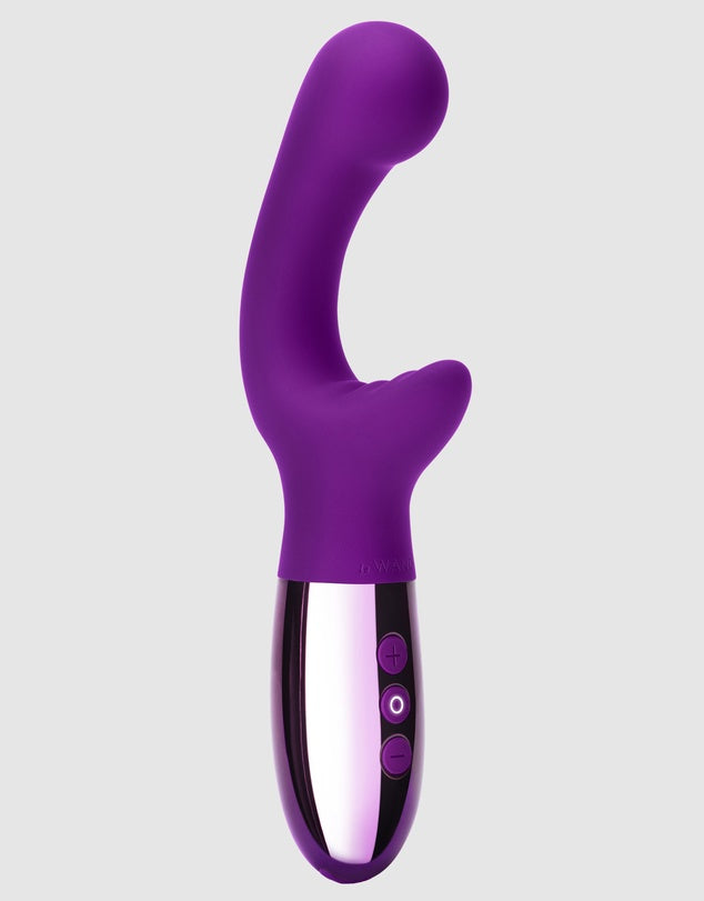 Chrome XO by Le Wand - metallic chrome vibrator with sleek modern desig
