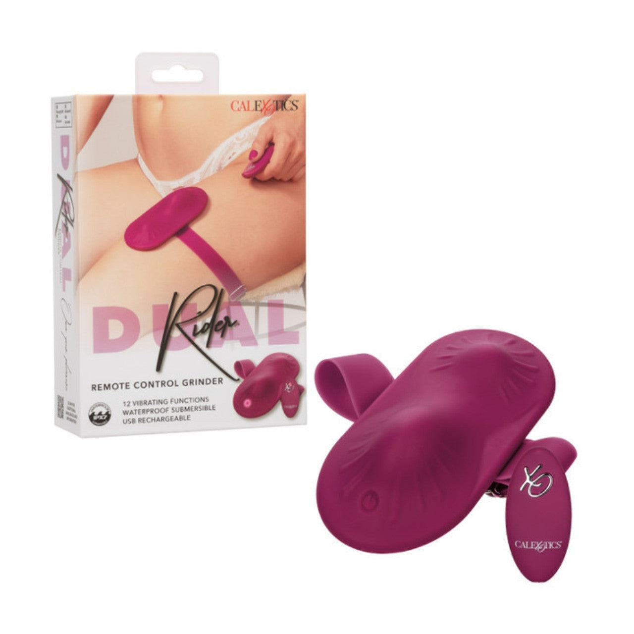 Dual Rider Remote Control Grinder in purple with remote control