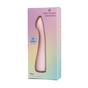 Flexi Limited Edition by Lady Bonnd - blue silicone wand with flat head design